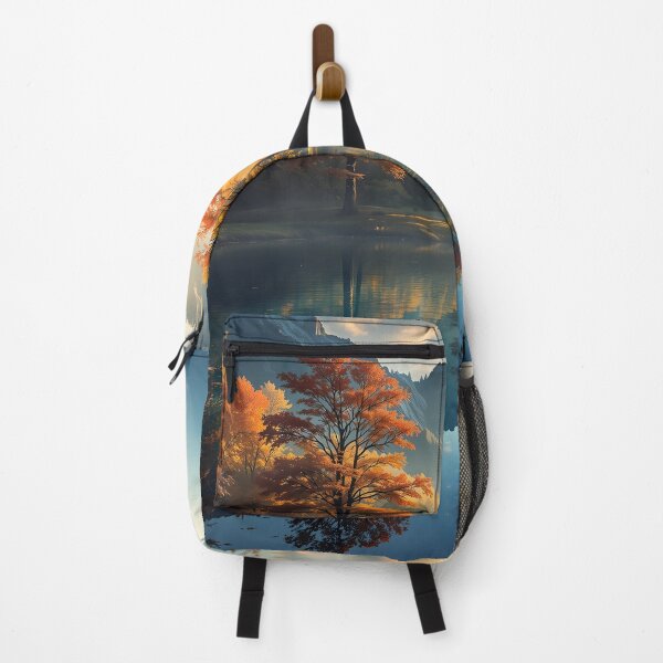 Item preview, Autumn Serenity by the Mountain Lake designed and sold by oanaunciuleanu.