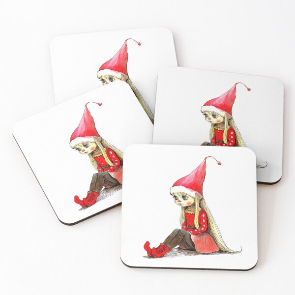 Item preview, Pretty Blonde Elf Girl Sticker designed and sold by ArtbyJustis.
