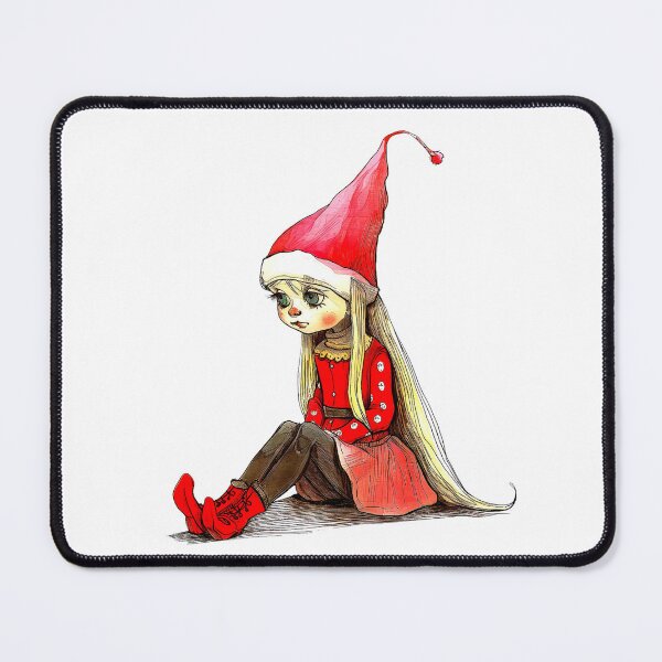 Item preview, Pretty Blonde Elf Girl Sticker designed and sold by ArtbyJustis.
