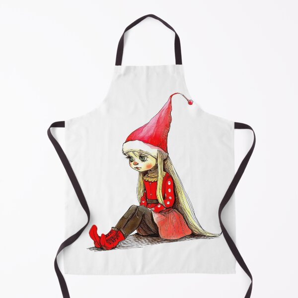 Item preview, Pretty Blonde Elf Girl Sticker designed and sold by ArtbyJustis.