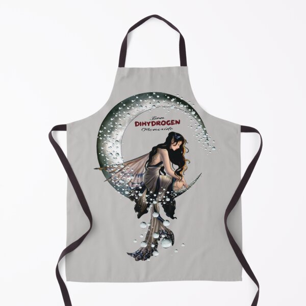 Item preview, Dihydrogen Monoxide – Ban DHMO Anime Girl on Water Moon | Fantasy art designed and sold by GraphixKing999.