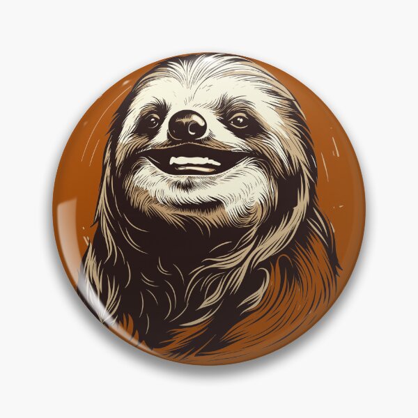 Item preview, cute sloth designed and sold by pinklamas.