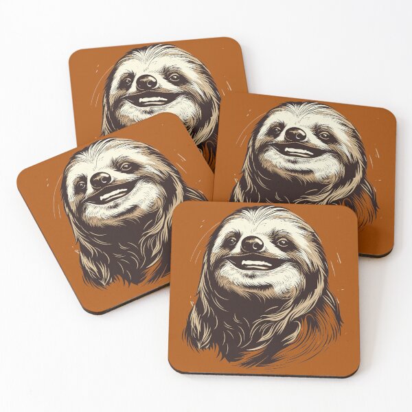 Item preview, cute sloth designed and sold by pinklamas.