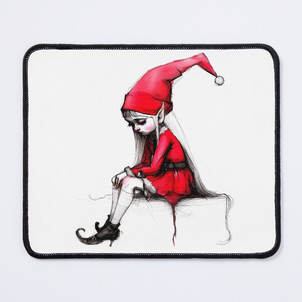 Item preview, Pretty Blonde Girl Elf Sticker designed and sold by ArtbyJustis.