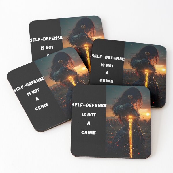 Item preview, Self-defense is not a crime! designed and sold by TheCleverSkull.
