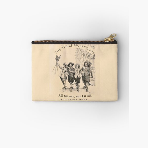 Item preview, Alexandre Dumas quote: All for one, one for all. designed and sold by artbleed.
