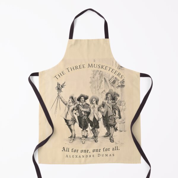 Item preview, Alexandre Dumas quote: All for one, one for all. designed and sold by artbleed.