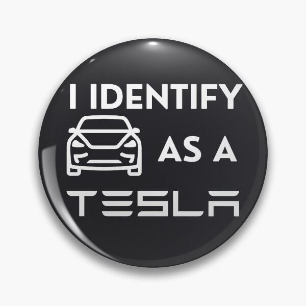 Item preview, I identify as a tesla funny car bumper designed and sold by Wordsmith-Wear.