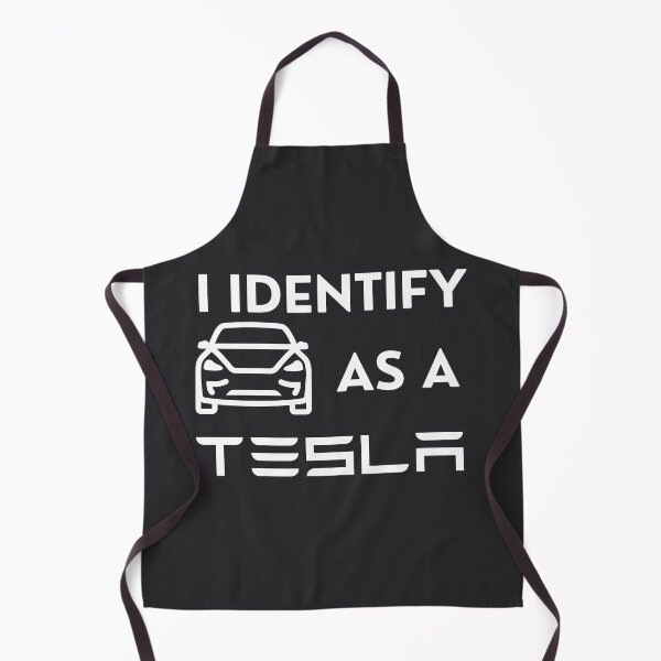 Item preview, I identify as a tesla funny car bumper designed and sold by Wordsmith-Wear.