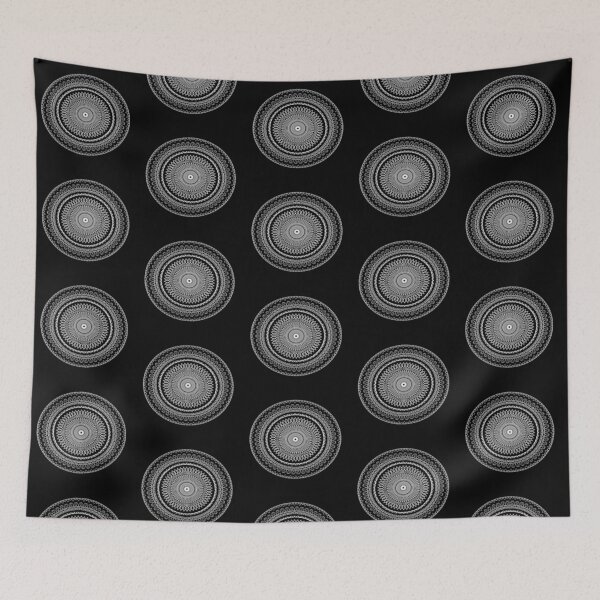 Item preview, descriptive circular mandala art desgin designed and sold by NivyasArtistry.