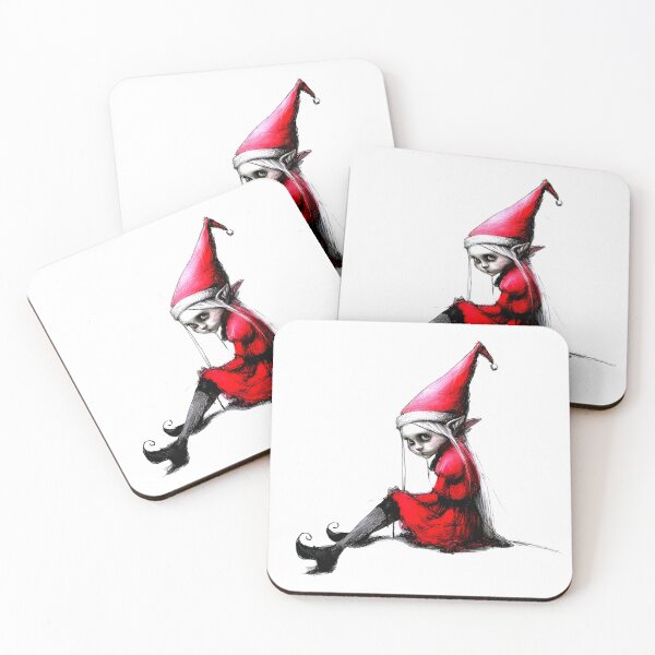 Item preview, Pretty Blonde Elf Girl Sticker designed and sold by ArtbyJustis.