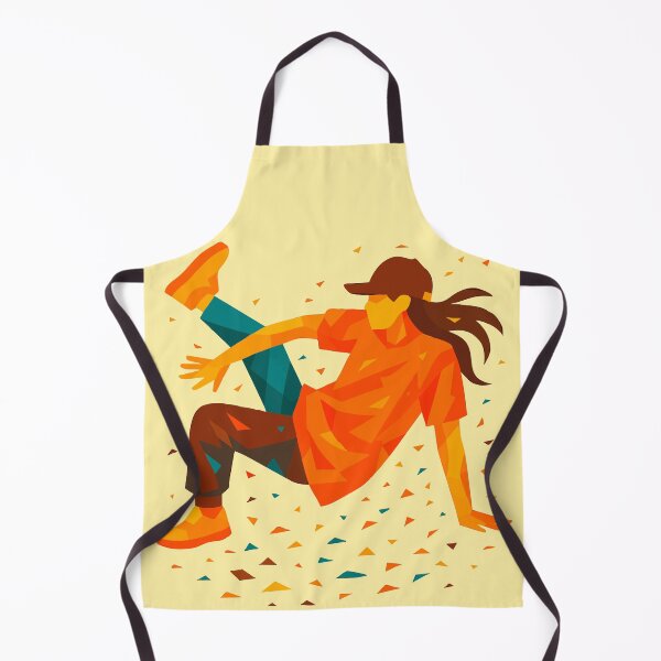 Item preview, Street dancer abstract woman silhouette, freestyle breakdance designed and sold by Painted Planet.