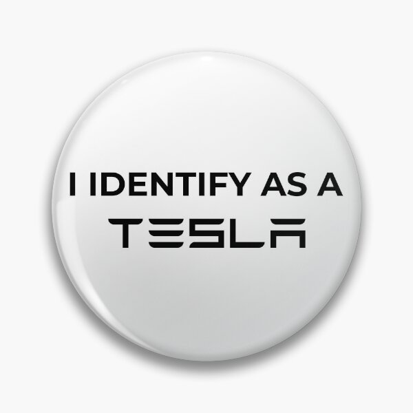 Item preview, I identify as a tesla funny car bumper designed and sold by Wordsmith-Wear.