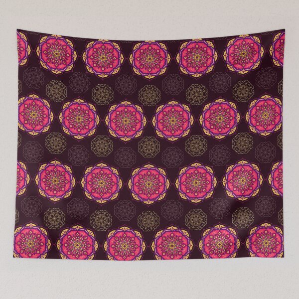 Item preview, Elegant mandala design in Royal Fuchsia designed and sold by RisaArt22.