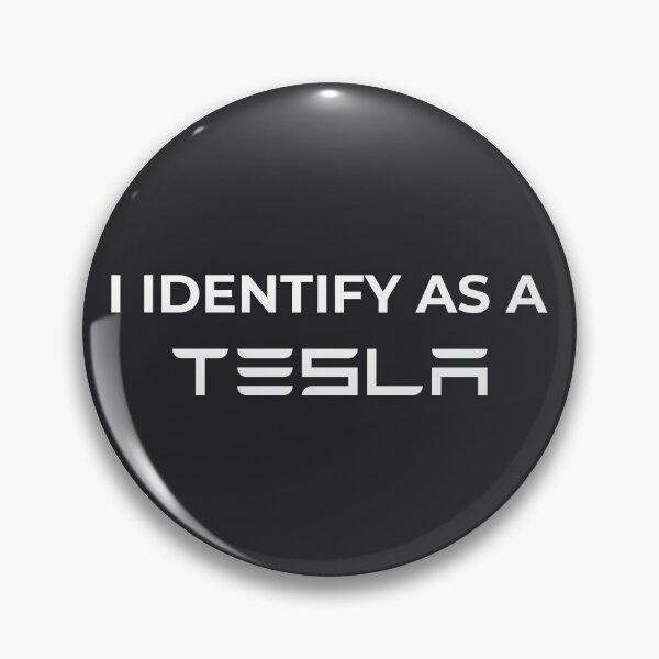 Item preview, I identify as a tesla funny car bumper designed and sold by Wordsmith-Wear.