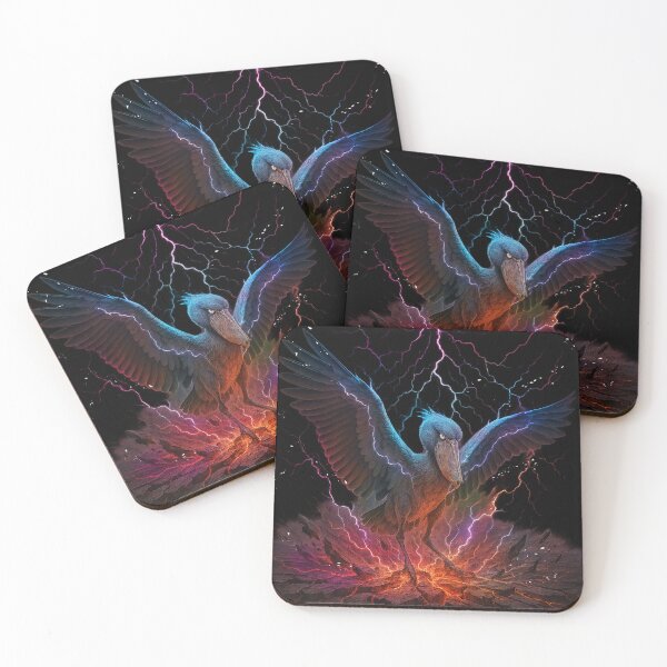 Item preview, Thunderborne Ascension – Neon Divine Bird designed and sold by SUNAGIMO9999.