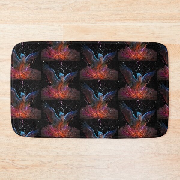 Item preview, Thunderborne Ascension – Neon Divine Bird designed and sold by SUNAGIMO9999.