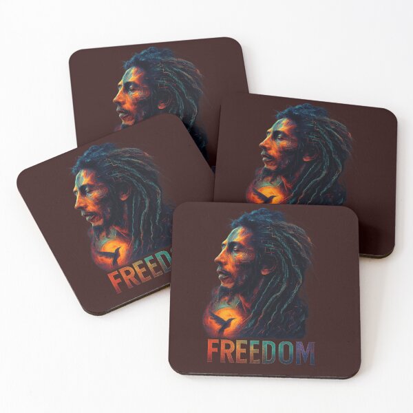 Item preview, Psychedelic Reggae Spirit — Abstract Portrait with Rasta Vibes designed and sold by ZChrome.