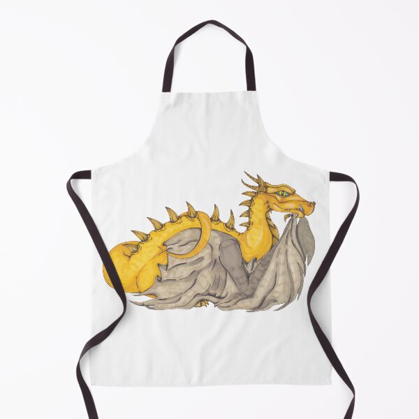 Item preview, Gold Dragon designed and sold by SchneckeHasiART.