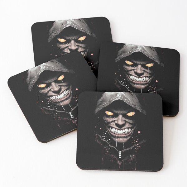 Item preview, Eerie Character With Sinister Grin And Glowing Eyes designed and sold by Aise06.