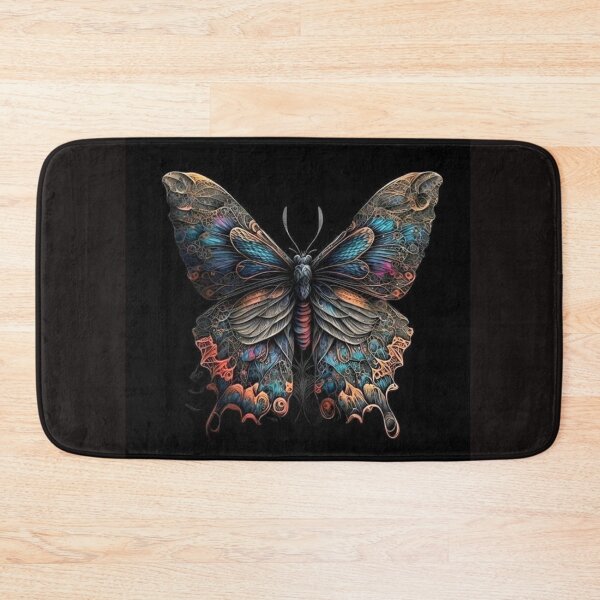 Item preview, hand drawn of beautiful vintage butterfly design designed and sold by NivyasArtistry.