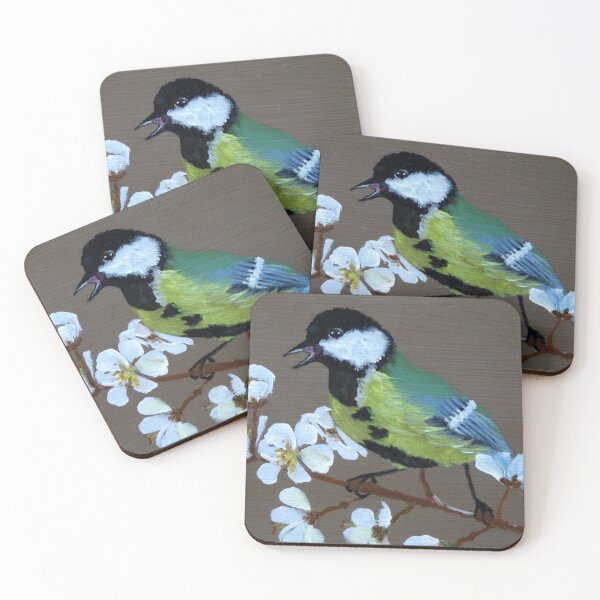 Item preview, Chickadee Bird, Tweeti, Gift for Bird Lovers and Birthdays, Handpainted designed and sold by DiensDesign.