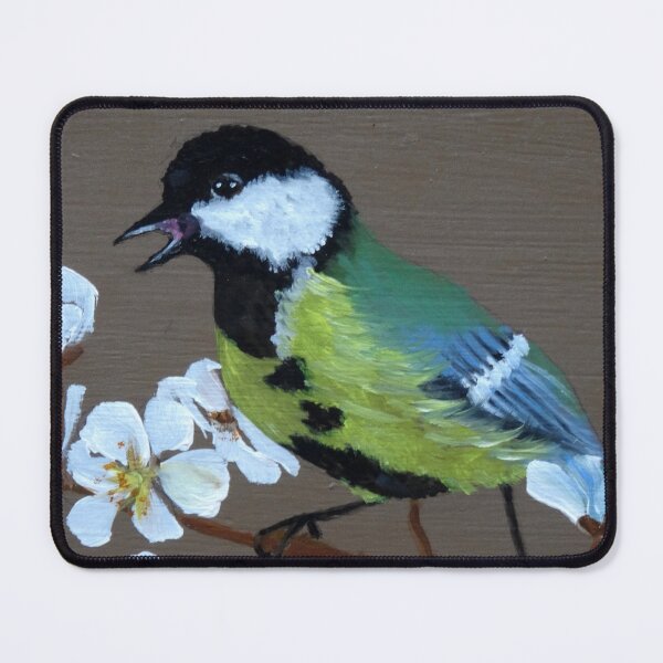 Item preview, Chickadee Bird, Tweeti, Gift for Bird Lovers and Birthdays, Handpainted designed and sold by DiensDesign.