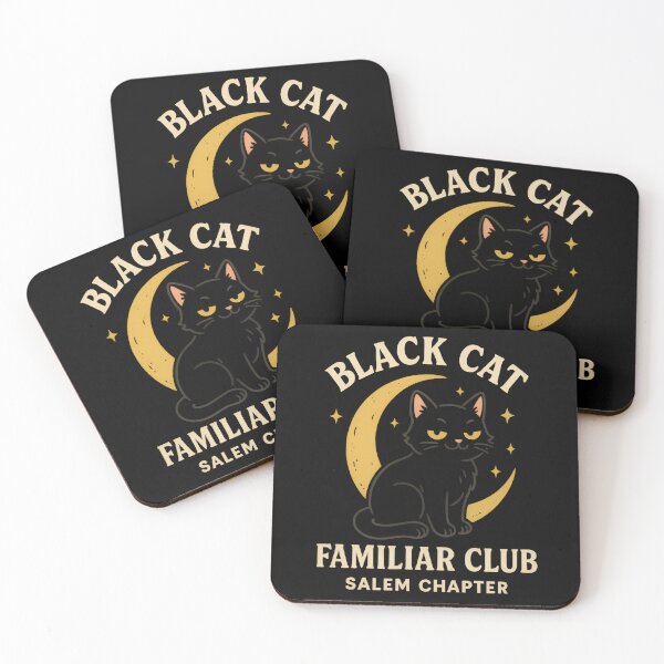 Item preview, Black Cat Familiar Club designed and sold by Uglyandcute.
