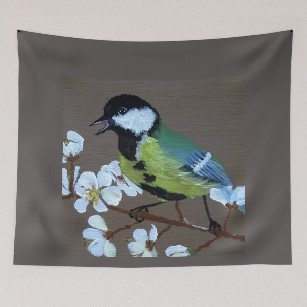 Item preview, Chickadee Bird, Tweeti, Gift for Bird Lovers and Birthdays, Handpainted designed and sold by DiensDesign.