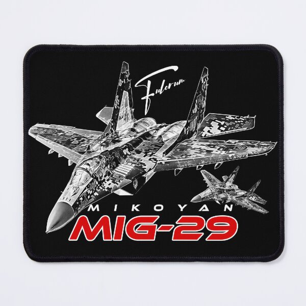 Item preview, MiG-29 Fulcrum – Soviet Jet Fighter Silhouette designed and sold by Aerolovers.