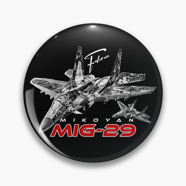 Item preview, MiG-29 Fulcrum – Soviet Jet Fighter Silhouette designed and sold by Aerolovers.