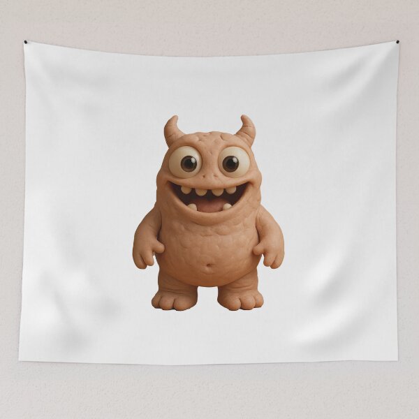 Item preview, Happy Monster designed and sold by zoecreatiwe.