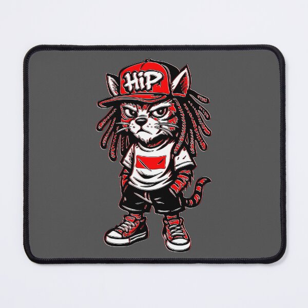 Item preview, Hip Hop Cat with Street Style Attitude designed and sold by 4rpixs.