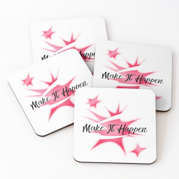 Item preview, Make It Happen – No Excuses, Just Results designed and sold by Happyfreedom.