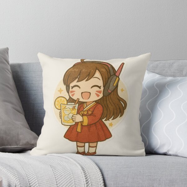 Item preview, D.va with a lemonade designed and sold by Amelie Lacroix.