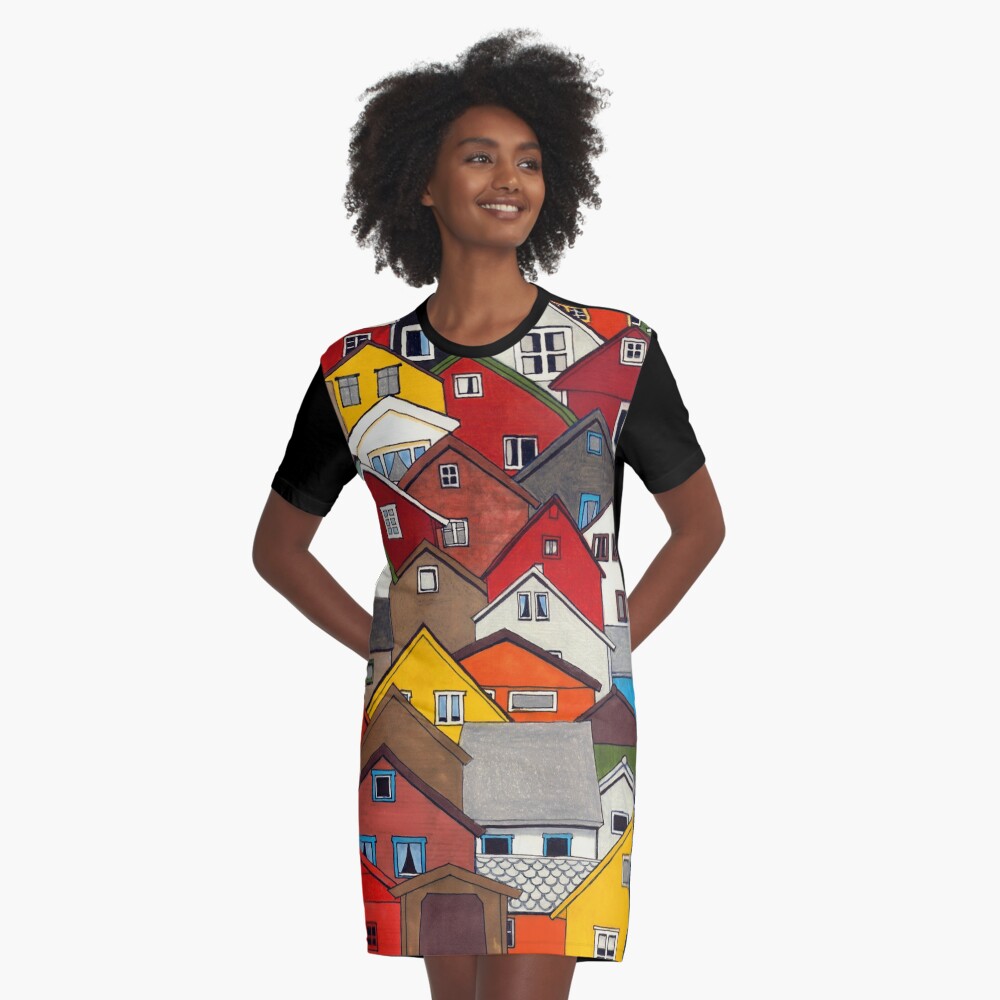 Item preview, Graphic T-Shirt Dress designed and sold by ErinNicholls.