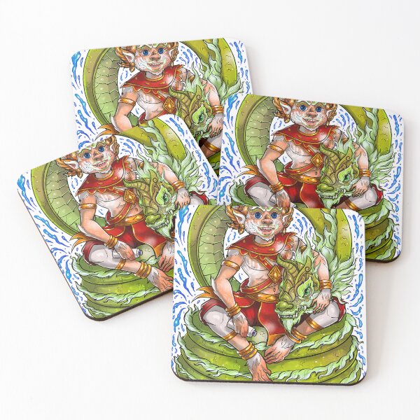 Item preview, KNY HANUMAN AND HIS PET designed and sold by SokhaArt.