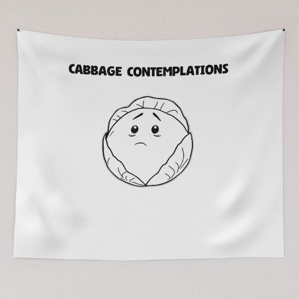 Item preview, Cabbage Contemplations designed and sold by allogy.