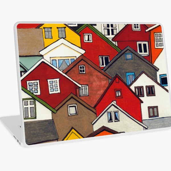 Item preview, Colourful Houses designed and sold by ErinNicholls.