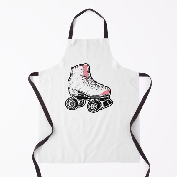 Item preview, Modern Trendy Pink and White Roller Skates designed and sold by SOUFIANE1991.