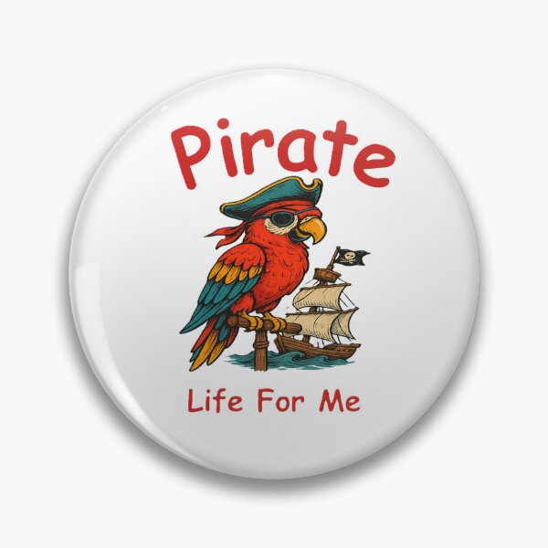 Item preview, Swashbuckler Parrot Pirate designed and sold by artlife709.