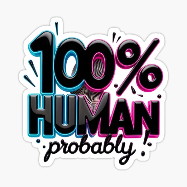 Artikel-Vorschau von KI-Humor – 100 % menschlich, wahrscheinlich, designt und verkauft von KLERIKSTORE.