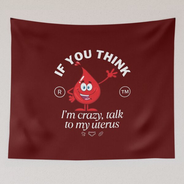 Item preview, Talk to my uterus designed and sold by Peerless-Prime.