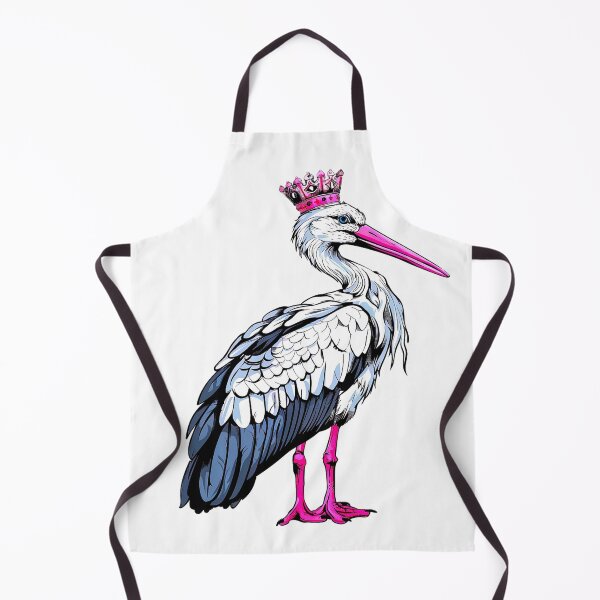 Item preview, Cute Stork Sticker designed and sold by ArtbyJustis.