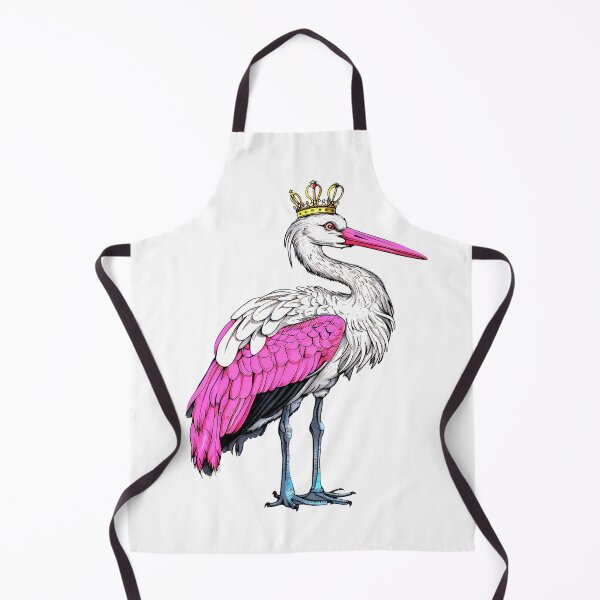 Item preview, Cute Stork Sticker designed and sold by ArtbyJustis.