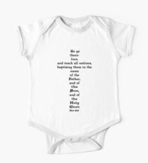 MATTHEW 28:19 One Piece - Short Sleeve