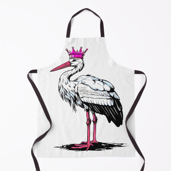 Item preview, Cute Stork Sticker designed and sold by ArtbyJustis.