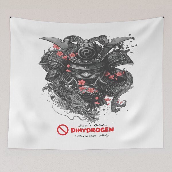 Item preview, Don’t Make Dihydrogen Monoxide Dirty – Dragon Warrior Protest Art, Dragon Art designed and sold by GraphixKing999.