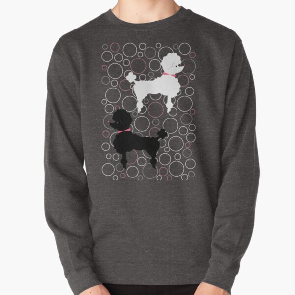 Aqua Poodle Pullover Sweatshirt