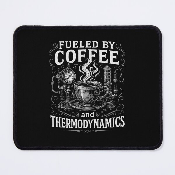 Item preview, Fueled by Coffee and Thermodynamics designed and sold by Ambient Mind Design.